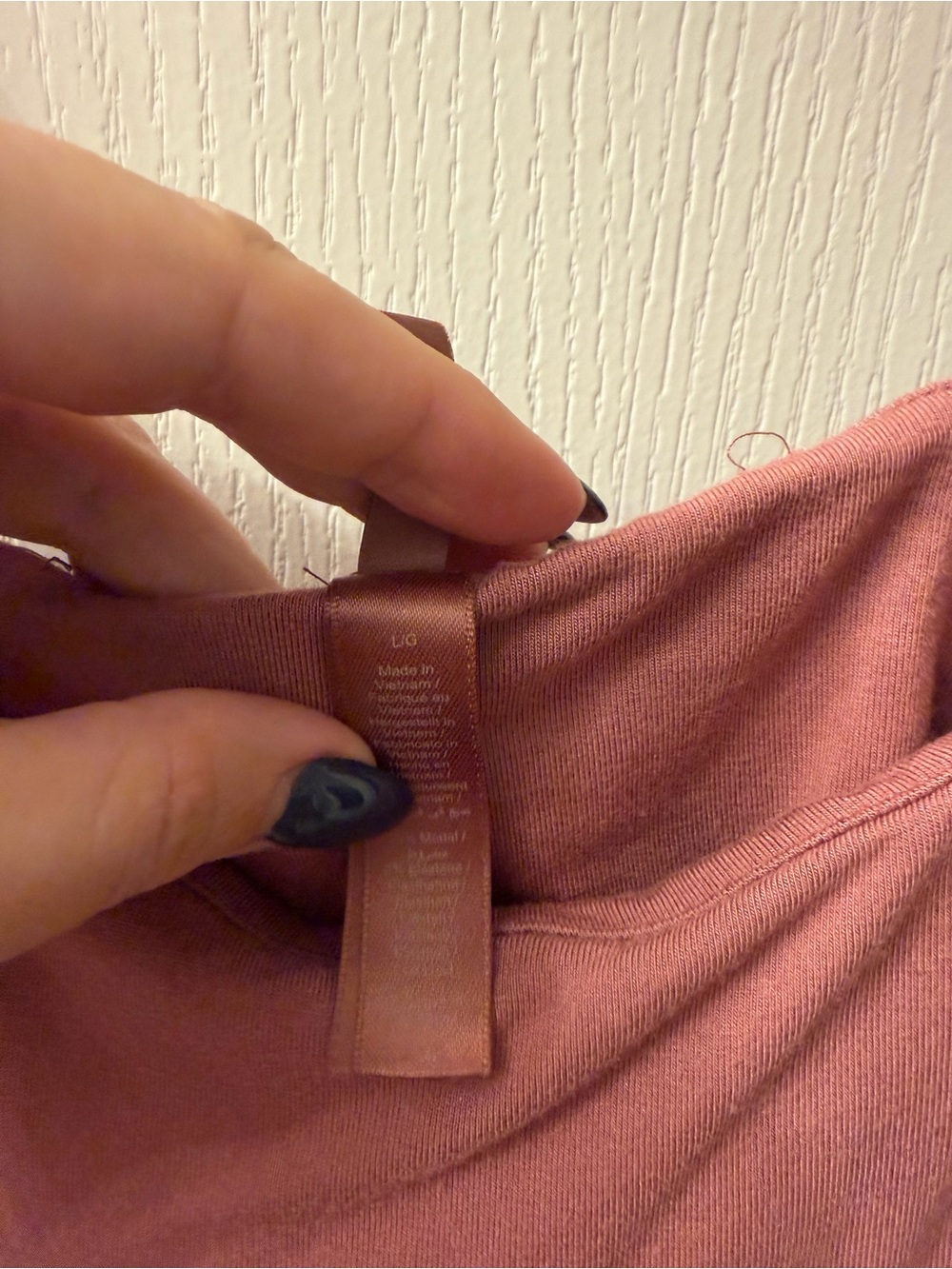 SKIMS Dusty Rose Adjustable Spaghetti-Strap Dress - Picture 3 of 4